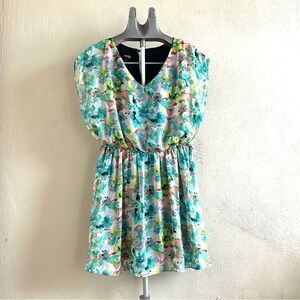 by & by Floral Dress Fairy Garden Summer Events Relaxed Fit Flowing